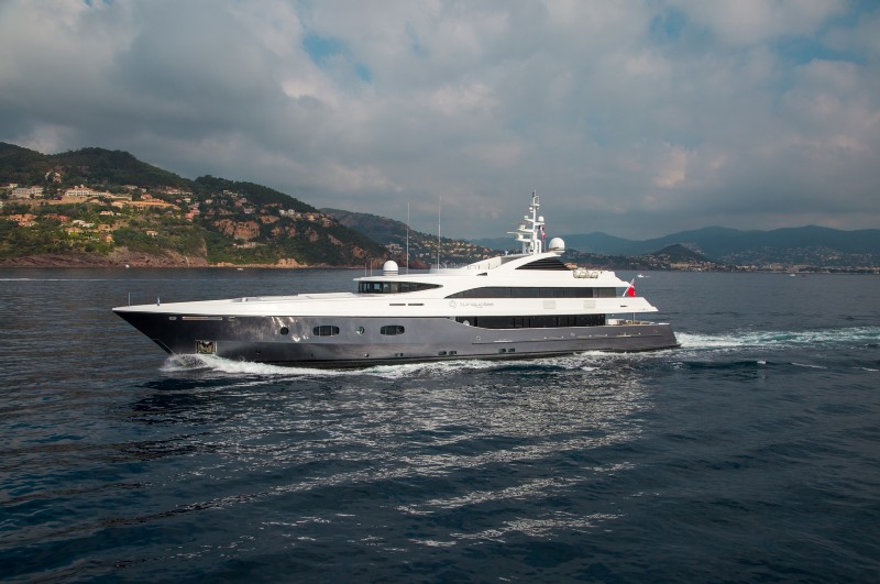 SOLD: 55.40m (181’9”) M/Y TURQUOISE 