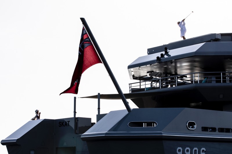 FIVE YACHTS IN MONACO YACHTS SHOW